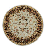 Nilofer - Hand Tufted Wool Rug In Sage Green/Brown