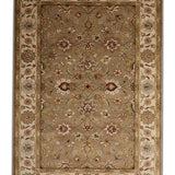Bahram - Hand Tufted  Wool Rug In  Beige/Mushroom