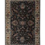 Azura - Hand Knotted Wool Rug In Navy Blue/Gray
