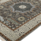 Parisa - Hand Knotted Wool Rug In Grey/Cream