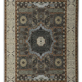 Parisa - Hand Knotted Wool Rug In Grey/Cream