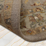Yasmin - Hand Knotted Wool Rug In Grey
