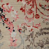 Sora - Hand Knotted Wool Rug In Cream/Blue