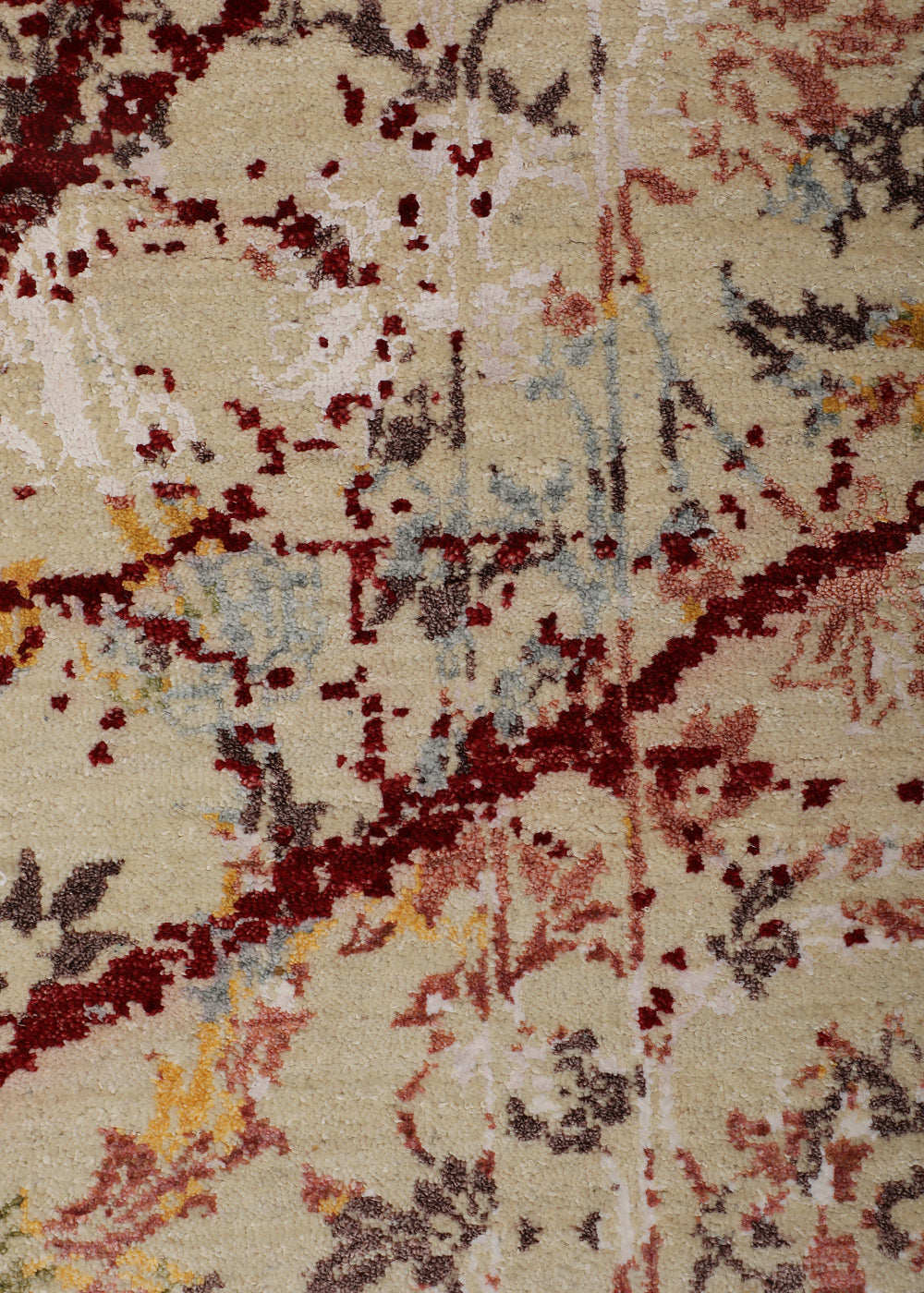 Kaida - Hand Knotted Wool Rug In Beige/Red