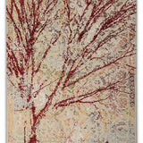 Kaida - Hand Knotted Wool Rug In Beige/Red