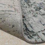 Elara - Hand Knotted Wool Rug In Grey/Sage Green