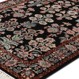 Rhea - Hand Knotted Wool Rug In Navy Blue