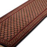Kashan - Hand Knotted Wool Rug In Navy Blue/Brown