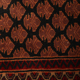 Kashan - Hand Knotted Wool Rug In Navy Blue/Brown