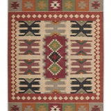 Zaroon - Hand Woven Jute Rug In Beige/Rust