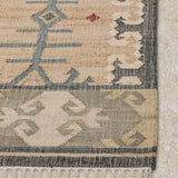 Kianoush - Hand Woven Jute Rug In  Beige/Brown
