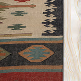 Lila - Hand Woven Jute Rug In Beige/Black