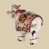 Gajraaj Samrat - Sculpture in Marble